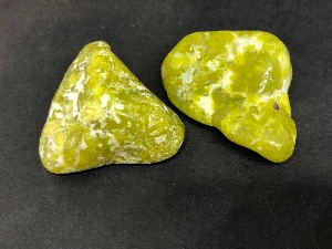 Lizardite - Kaolinite and Serpentine - 26g to 30g Tumbled Stone (Selected)