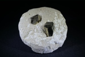 Pyrite On Matrix, Ambas Aguas, La Rioja, Spain (No.51)