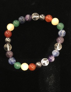 Chakra Bracelet -  Gemstone Beads (Selected)