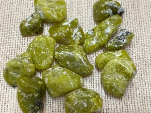 Lizardite - Kaolinite and Serpentine - 2g to 6g Tumbled Stone. (Selected)