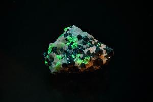 Willemite Fluorescent Calcite, from Franklin, New Jersey, U.S.A. (REF:84)