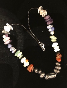 Chakra Necklace -Tumbled Stones (Selected)