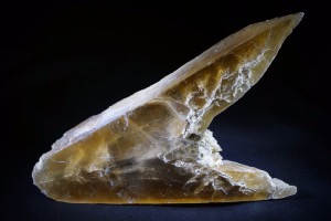 Calcite - Fish Tail Honey Calcite, from Spain (No.27)