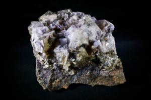Fluorescent Fluorite, from Greenlaws Mine, Co. Durham, England (No.201)