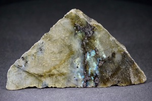 Labradorite (Half Polished/Half Rough), from Madagascar (No.13)	