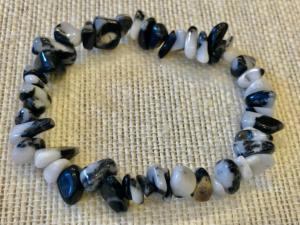 Jasper - Zebra -  Gemstone chip bead bracelet (Selected)