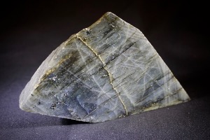 Labradorite (Half Polished/Half Rough) from Madagascar (No.85)