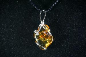 Amber Baltic Pendant (REF:AHWP58)