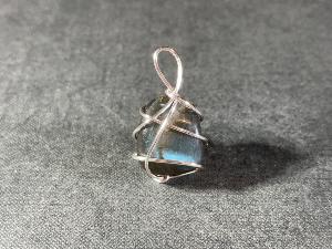 Labradorite Hand Wired Pendant (REF:HWPL1)