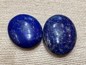 Lapis Lazuli - Afghanistan - 3 to 4cm, 12g to 18g - polished Smooth Stone (Selected)