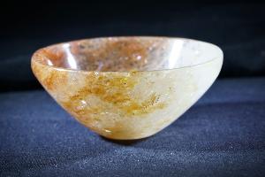 Quartz in Limonite Bowl (REF:CB10)