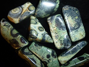 Jasper - Kambaba - Tumbled Stone - Long & Thin