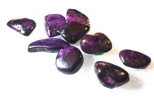 Sugilite (Luvulite) - Dark Sugilite Tumbled Stone