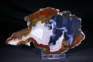 Natural Agate Slice, from Brazil (No.205)