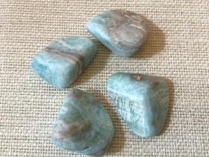 Calcite - Caribbean - 15g to 21g (Chalky) Tumbled Stone (Selected)
