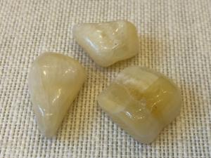 Calcite - Yellow - 10g to 15g Tumbled Stone (Selected)