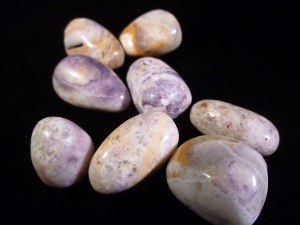 Fluorite - Flower - Tumbled Stone