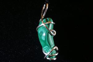 Malachite Hand Wired Pendant (REF:HWMALA6)