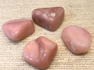 Opal - Pink Rose Opal 7g to 10g Tumbled Stone (Selected)
