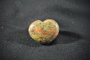 Unakite Crystal Heart (REF:UCH2)