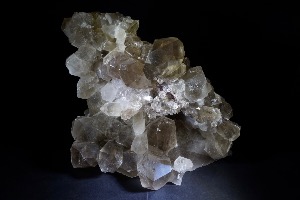 Rutilated Smokey Quartz Cluster, from Brazil (No.49)