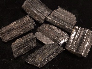 Black Tourmaline - Rough - 20g to 30g (Selected)