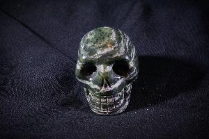 Chrysotile Serpentine Skull (REF:CSS2). 