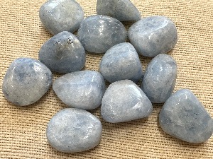 Calcite - Blue - 10g to 15g Tumbled Stone (Selected)