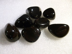 Obsidian - Red Sheen Obsidian Tumbled Stone