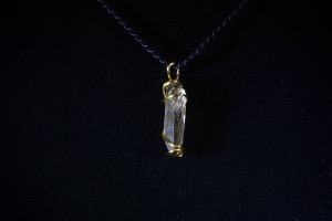 Smokey Quartz Hand Wired Pendant (REF:HWSQTZ3)