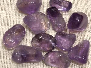 Amethyst - Brazilian - 6g to 14g Tumbled Stone (Selected)