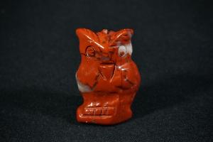 Red Jasper Owl (REF:CARJ2)