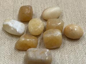 Calcite - Yellow 10g to 15g Tumbled Stone (Selected)