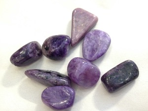 Charoite - Russian - 2g to 3g Tumbled Stone (Selected)