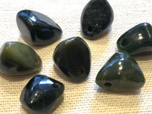 Drilled - Jade - Polished ‘Freeform for Pendant (Selected)