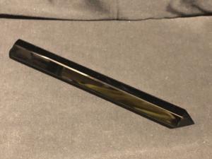 Obsidian Faceted Wand (Ref W10)