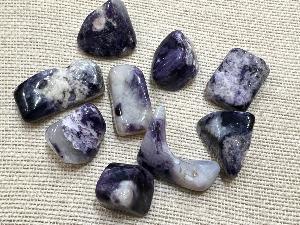 Opal -  Purple Morado - Mexican - 5g to 10g Tumbled Stone (Selected)