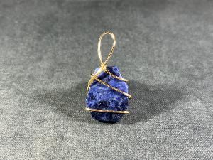 Sodalite Hand Wired Pendant (REF:SODPEN1)