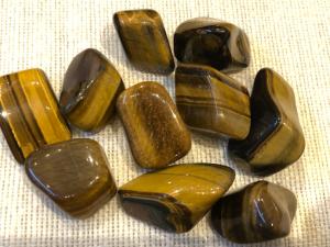 Tiger Eye - 11g to 18g GoldenTumbled Stone (Selected)