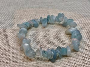 Aquamarine - Chip Gem Bracelet (Selected)