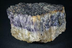 Blue John, from Witches Miller Vein, Treak Cliff Cavern, Castleton, UK (REF:BJC2)