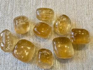Calcite - Honey - 10g to 20g Tumbled stone (Selected)