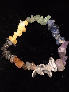 Chakra Bracelet -  Gemstone Chips (Selected)