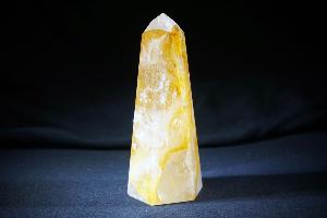 Quartz with Limonite Polished Standup (REF:QLPS3)