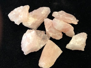 Rose Quartz - Namibian Rough, up to 20g unpolished (selected)