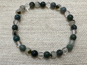 Sleep -  Bead Bracelet, Elasticated, 20cm (ref112515)