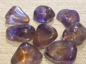Ametrine - 7 to 10g 'A'  Tumbled stone (Selected)