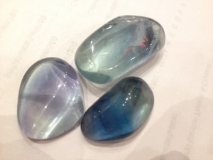 Fluorite - Blue Tumbled stone