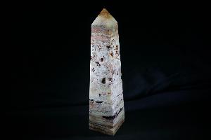 Crazy Lace Agate Obelisk  (REFCLO1)