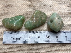Chrysoprase - 4 to 6g 'Apple' Tumbled Stone (Selected)